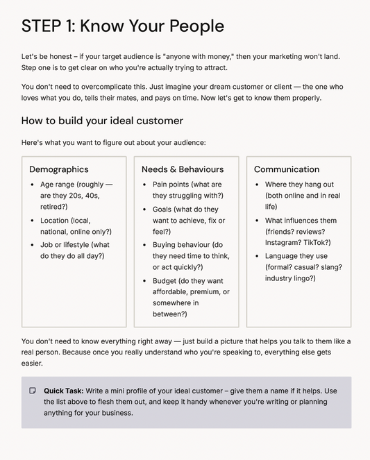 The Marketing Guide for Small Businesses